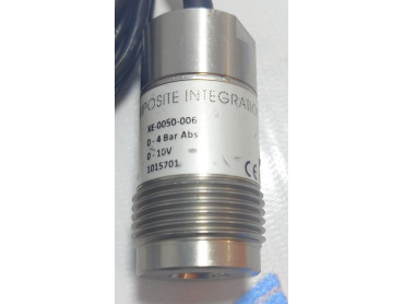COMPOSITE INTEGRATION  SENSOR PART NUMBER XE - 0050 - 006 RANGE : 0 - 4 BAR ABS 0-10V Sr.No. 1015701