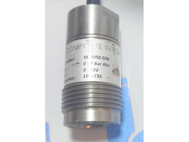COMPOSITE INTEGRATION  SENSOR PART NUMBER XE - 0050 - 006 RANGE : 0 - 4 BAR ABS 0-10V Sr.No. 1015735