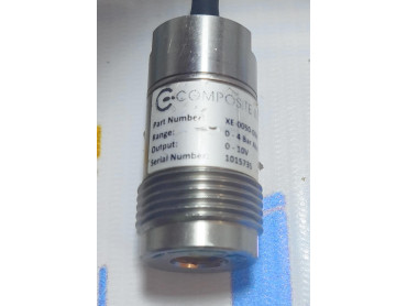 COMPOSITE INTEGRATION  SENSOR PART NUMBER XE - 0050 - 006 RANGE : 0 - 4 BAR ABS 0-10V Sr.No. 1015735