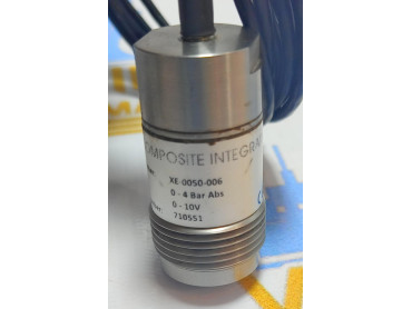 COMPOSITE INTEGRATION  SENSOR PART NUMBER XE - 0050 - 006 RANGE : 0 - 4 BAR ABS 0-10V Sr.No. 710551