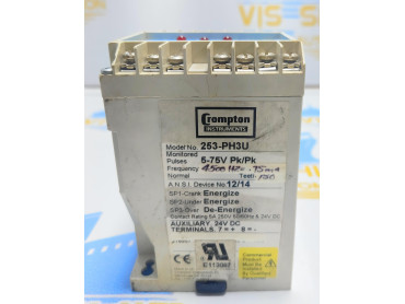 Crompton Protector 253-PH3U Frequency Relay