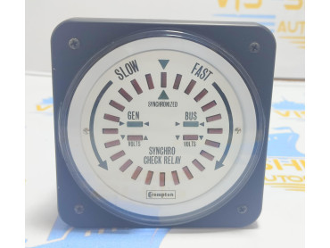 CROMPTON SYNCHRO CHECK RELAY 713032 002 ITEM : 077-14HU-SZYY-FQ