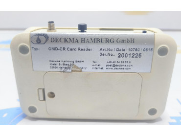 DECKMA HAMBURG TYPE OMD-CR CARD READER OIL IN WATER MONITORING DEVICE SER NO: 2001225