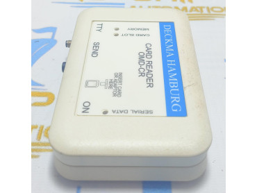 DECKMA HAMBURG TYPE OMD-CR CARD READER OIL IN WATER MONITORING DEVICE SER NO: 2001225