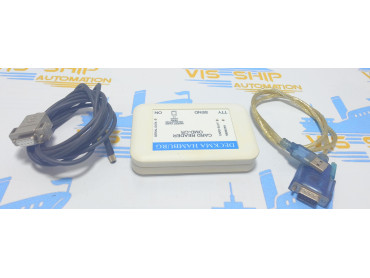 DECKMA HAMBURG TYPE OMD-CR CARD READER OIL IN WATER MONITORING DEVICE SER NO: 2001620 WITH CABLE CODE 