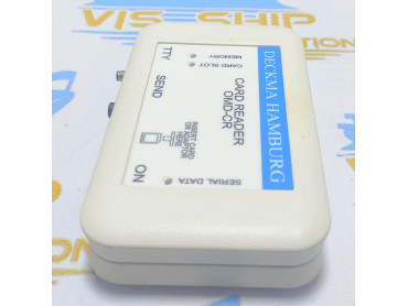 DECKMA HAMBURG TYPE OMD-CR CARD READER OIL IN WATER MONITORING DEVICE SER NO: 2001620 WITH CABLE CODE 