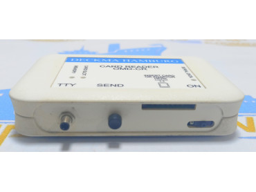 DECKMA HAMBURG TYPE OMD-CR CARD READER OIL IN WATER MONITORING DEVICE SER NO: 2001620 WITH CABLE CODE 