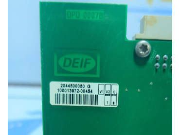 DEIF DPD 000781044500450D PCB CARD