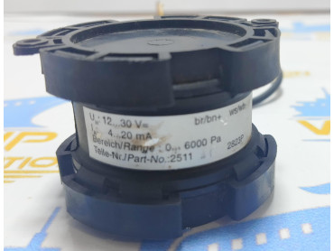 Differenzdrucksensor DS85 Pressure Sensor, 0…6000Pa PART NO 2511