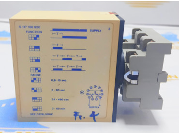 ELECTROMATIC S - SYSTEM S 117 166 920 COMBI TIMER AUTOMATICE START 20-265V AC-DC 9K4