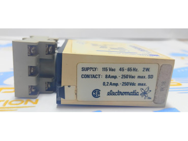 ELECTROMATIC S - SYSTEM S 1221166 115 COMBI TIMER EXTERNAL START 115 V AC . 1K18