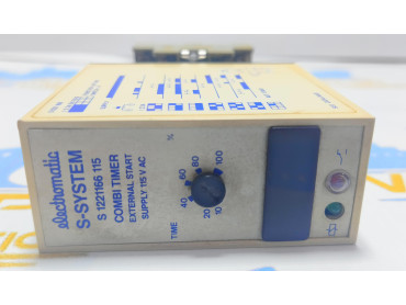 ELECTROMATIC S - SYSTEM S 1221166 115 COMBI TIMER EXTERNAL START 115 V AC . 1K18