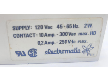 ELECTROMATIC S - SYSTEM  SA105 115 Delay On Operate 115VAC 0-180 sec. 10K3