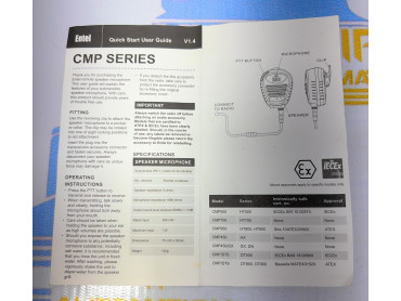 ENTEL CMP 750 SUBMERSIBLE SPEAKER MIC 
