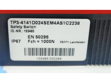 EUCHNER SAFETY SWITCH TP3-4141D024SEM4AS1C2238  NO: 2