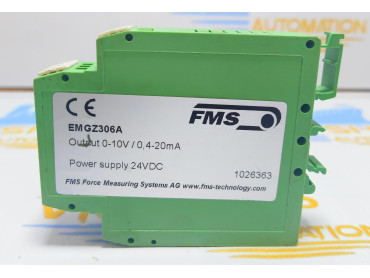 FMS EM GZ306A FORCE MEASURING SYSTEMS TENSION METER  