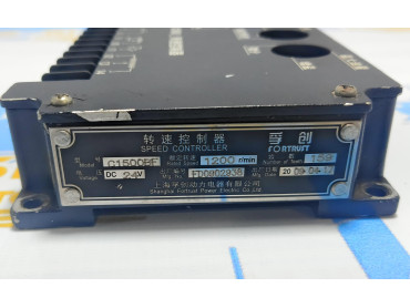 FORTRUST C1500 SPEED CONTROLLER MODEL C1500BF RATED SPEED 1200 r/min
