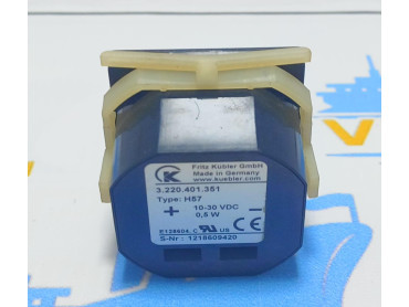 FRITZ KUBLER GMBH HOUR METER H 57 10-30 VDC 0,5W 