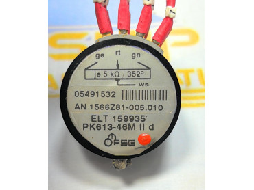 FSG PK 613-46 M ll d  Potentiometer. NO:  05491532.  AN 1566Z81-005.010 .ELT 159935
