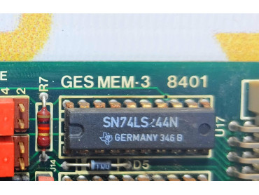 GESMEM-3 8401 PCB CARD FOR CMR 708 S/N: 1576