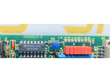 GESPAC S.A 8342  GESOUT-2 PCB CARD FOR CMR 708 S/N : 0902
