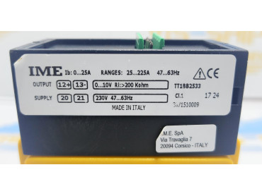 IME CURRENT TRANSDUCER TT1BB2533 NO : 3671510009