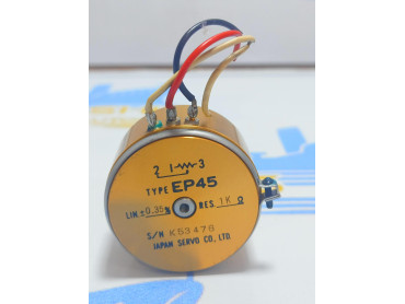 JAPAN SERVO CO.LTD EP 45 POTENTIOMETER LIN0.35% RES 1K S/N K 53476