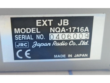 JRC NQA - 1716A EXTERNAL JOINT BOX SERIAL NO : 0406009 