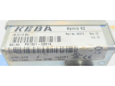 KEBA JB001/A Set KEMRO K2 66373 GATEWAY BOX ser No P61501-02614