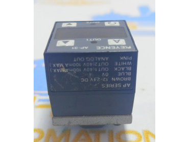 KEYENCE AP 31 PRESSURE SENSOR NO: 4112017 C