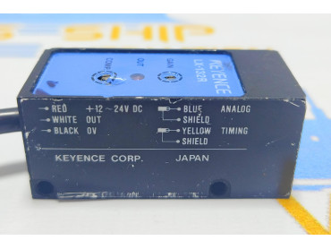 KEYENCE LX 132R LASER SENSOR HEAD NO 809408