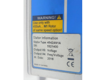 KISTLER STATOR TYPE : 4542AN1A SN: 5321400 DATE : 2018