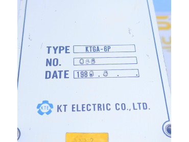 KT ELECTRIC GORUP ANNUNCIATOR TYPE : KTGA-6P 