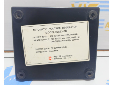 KUTAI ELECTRONIC AVR MODEL EA63-7D NO : 053808725101