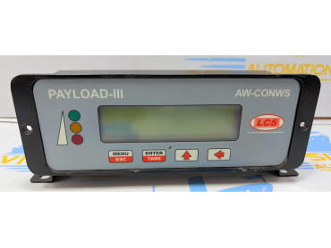 LCS PAYLOAD - III AW - CONWS MONITORING SYSTEM . AW - CONWS MAX 50 TON KG MIN 5 TON Sr No : 0116