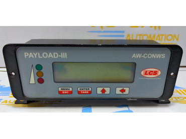 LCS PAYLOAD - III AW - CONWS MONITORING SYSTEM . MAX 50 TON KG MIN 5 TON Sr No : 0113