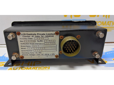 LCS PAYLOAD - III AW - CONWS MONITORING SYSTEM . MAX 50 TON KG MIN 5 TON Sr No : 0114