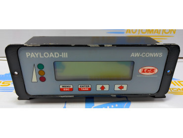 LCS PAYLOAD - III AW - CONWS MONITORING SYSTEM . MAX 50 TON KG MIN 5 TON Sr No : 0114