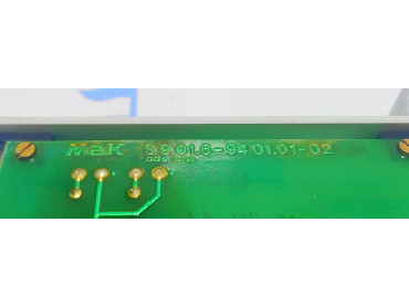 MAK 9.01.7-94.01.00-02 MOTOR CONTROL PLUG IN CARD GGS 30790