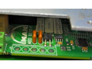 MAN B&W  2101546-5 ENGINE MONITORING ALARM PANEL  ASD 0150- F SER NO :  ST9938170 01799