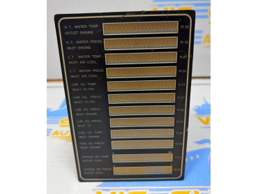 MAN B&W  2101546-5 M - MODULE  ENGINE MONITORING ALARM   PANEL  ASD 0150- F SER NO :  ST9938170 01806