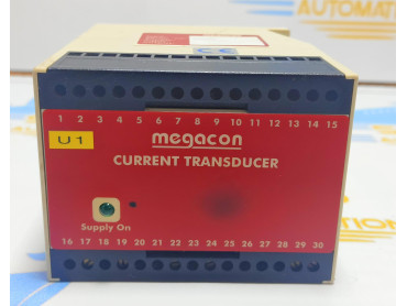 MEGACON CURRENT TRANSDUCER TYPE: MCCAB SERIAL NO : 79862 . 200-240 V 