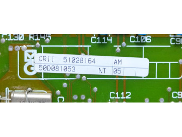 MERLIN GERIN  51028163XD-1AA PCB CARD CRII 51028164 AM 50D081053 NT 05 