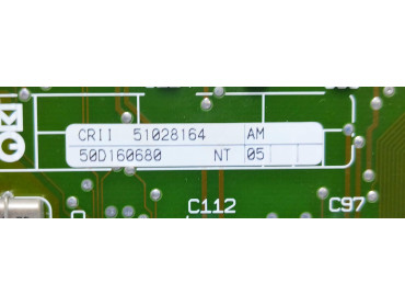 MERLIN GERIN  51028163XD-1AA PCB CARD CRII 51028164 AM 50D160680 NT 05 