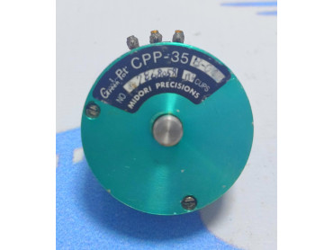 MIDORI PRECISIONS CPP - 35 B - 04  GREEN POT  POTENTIOMETER SER NO : 2868058 CUPS 