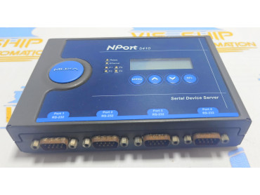 MOXA N port 5410 SERIAL DEVICE SERVER MADE IN TAIWAN 