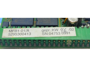 MTU PCB MFB1-01/A 5292300413 SN: 04753 0991
