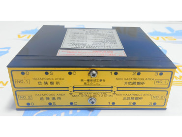 NAKAKITA SEISAKUSHO NS705-ZB  INTRINSICALLY SAFE TYPE SOLENOID VALVE UNIT ZENER BARRIER SERIAL NO : 3801