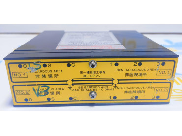 NAKAKITA SEISAKUSHO NS705-ZB  INTRINSICALLY SAFE TYPE SOLENOID VALVE UNIT ZENER BARRIER SERIAL NO : 3802