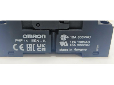 OMRON SOCKET RELAY MY4IN1-D2 24 VDC PYF 14 -ESN -B 20/86
